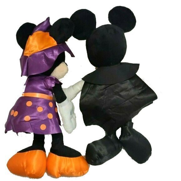 Disney Mickey & Minnie Mouse Halloween Costume Plush Set. NEW with Tags & sealed - Picture 6 of 12